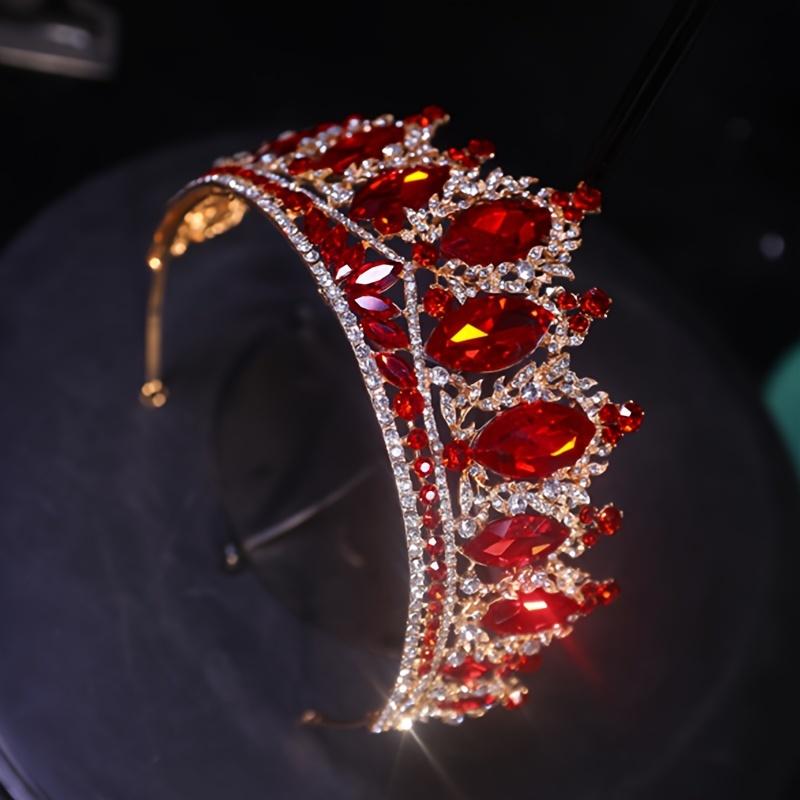 Bridal Headdress European Style Hair Accessories Zircon Diamond Crown Princess Crown Headdress Wedding Dress Accessories