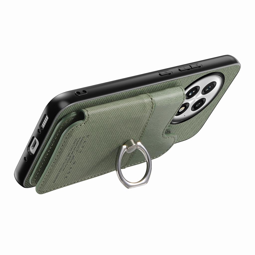 For OnePlus 13 Case with Card Holder Kickstand Leather+TPU+PC Phone Cover