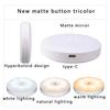 Motion Sensor USB Rechargeable LED Sensor Automatic Indoor Suitable for Warm White Easy Installation Light, Light, 3-Level Dimming, On/Off, Wireless,