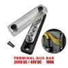 5 Post Power Distribution Block Bus Bar 100A 48V Marine Bus Bar, Automobile Battery Terminals Distribution Block