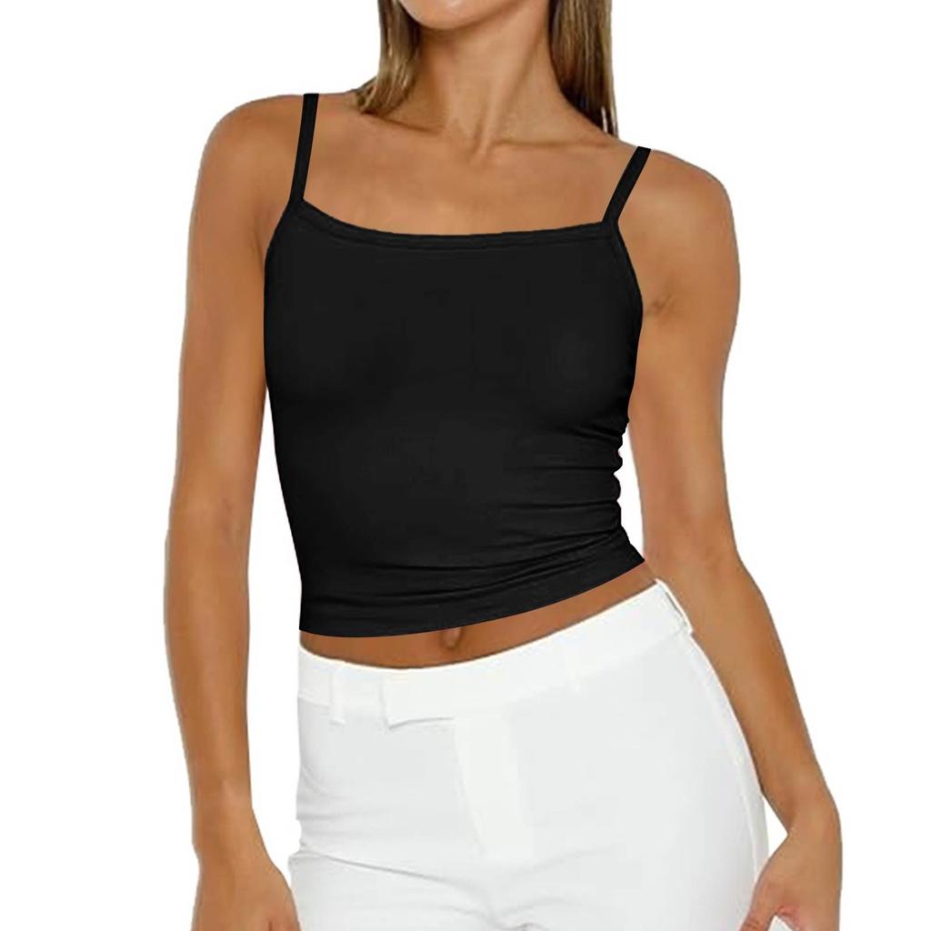 Womens Tank Top Dressy Casual Shirts Summer Loose Fit Camisole Cute Trendy Clothes Sleeveless Blouses