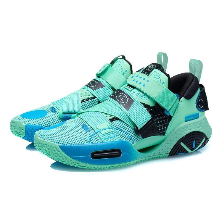 Li Ning All City 9 V2 Comfortable Sports Shock Absorption Non-Slip Wear-Resistant Supportive Rebound Low-Top Basketball Shoes ABAR049-3