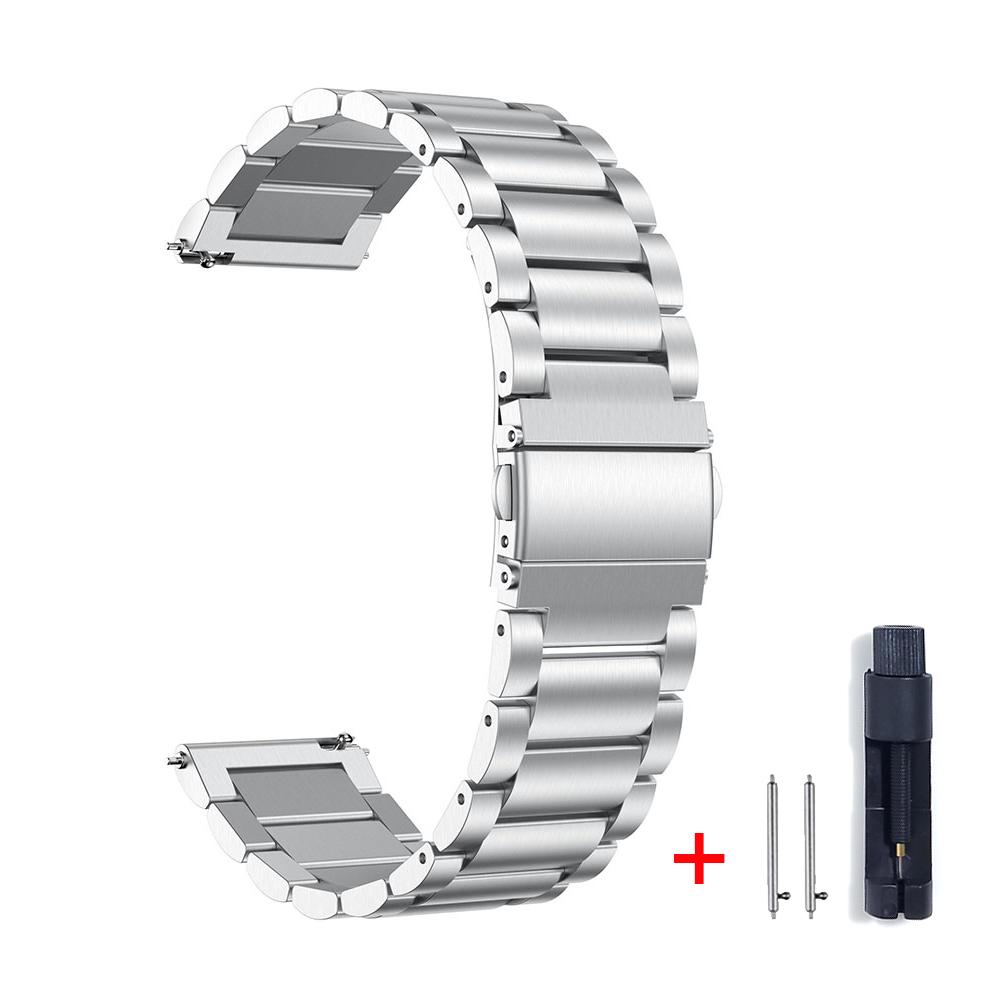 Metallarmband für HUAWEI GT 3 2 Pro 46mm Runner SE 43mm 42mm Edelstahl-Geflechtband für HUAWEI WATCH Buds Armband