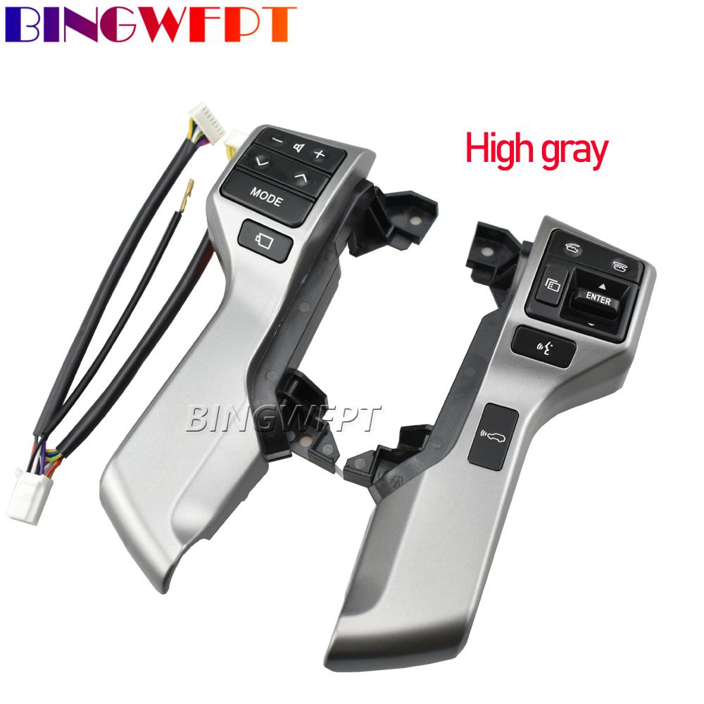 NEW Multifunction Steering Wheel Control Button Switch For Toyota Land Cruiser Prado 150 GRJ150 KDJ150 84250-60160E1 84250-60180