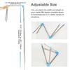 Travel Garment Drying Rack Stand,Foldable Clothing Hanger for Baby Laundry,Space Saving,Mini Hanging Coat Holder for Dry Clothes