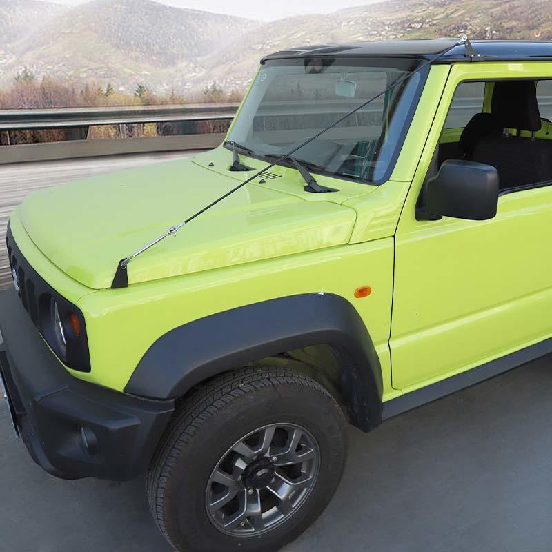 Engine Hood Branch Line Obstacle Protector Deflect Eliminate Rope Hanging Branches Brush Kit For Suzuki Jimny 2019 Up Car Exterior Accessories