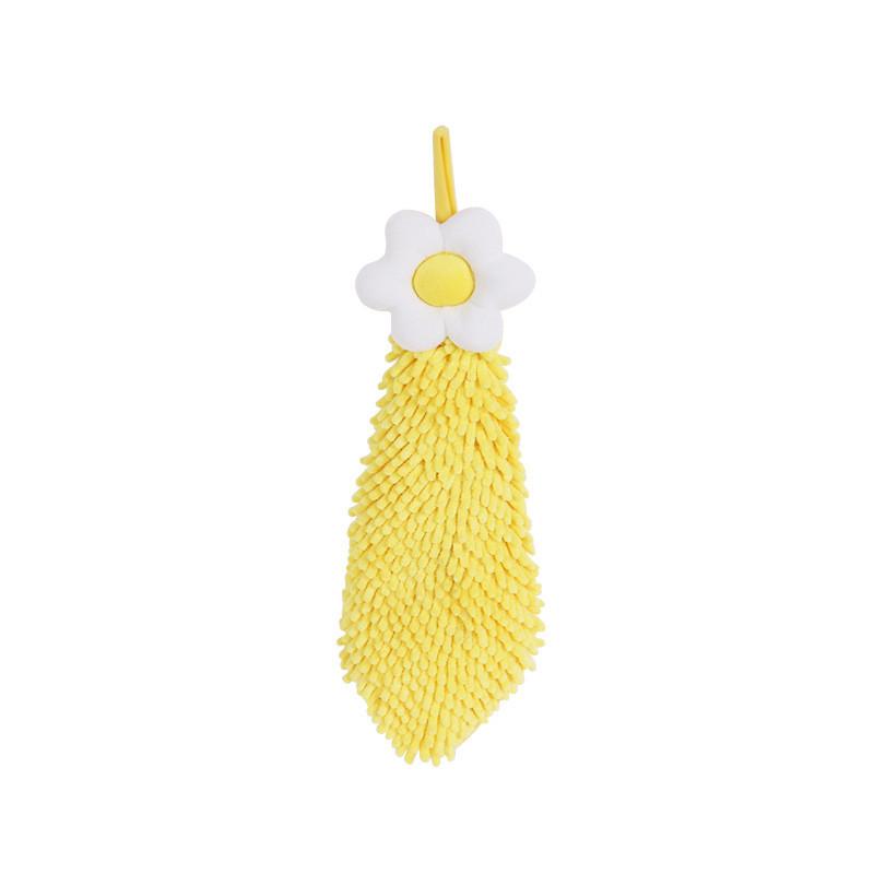 

Eggflower Flower Hanging Hand Towel With Creative Design For Kids And Home Use Style A