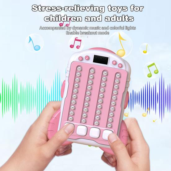 Fast Push Rhythm Master Spielkonsole mit LED-Leuchten Stress Relief Electronic