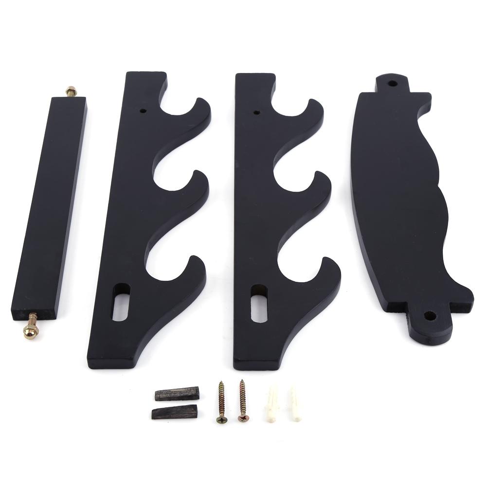 

1pc Three tier Samurai Sword Katana Holder Hanger Bracket Display Parts Wall Mounted