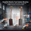 Carbon Brush For Electric Tools Angle Grinder Hammer Drill Universal Wear-Resistant Component