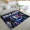 Jorge Lorenzo Customize Your Name Area Rug Design For Study Room Dining Room Foyer Entryway Antislip Rug Decorate Offices Spiritual Gift