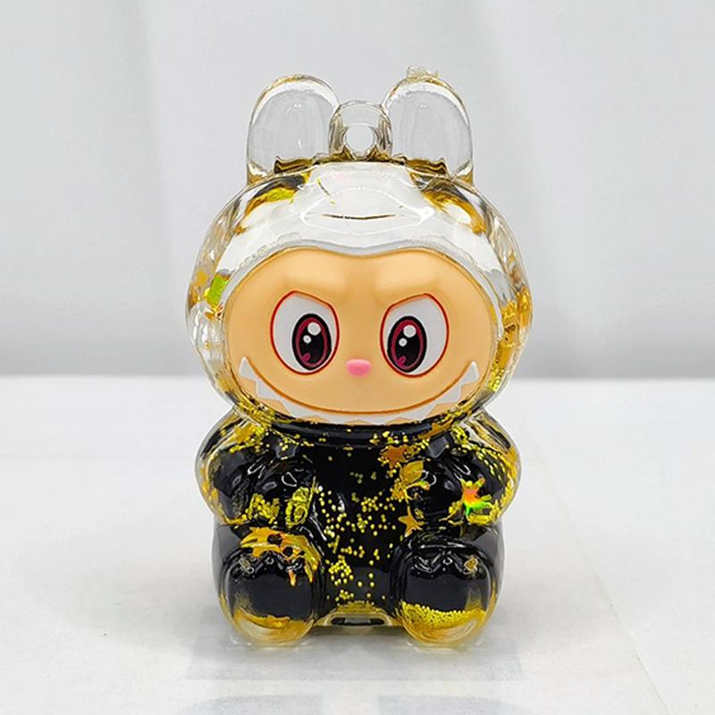 Quicksand Rabbit Cute Flash Color Dopamine Car Home Toy Ornaments