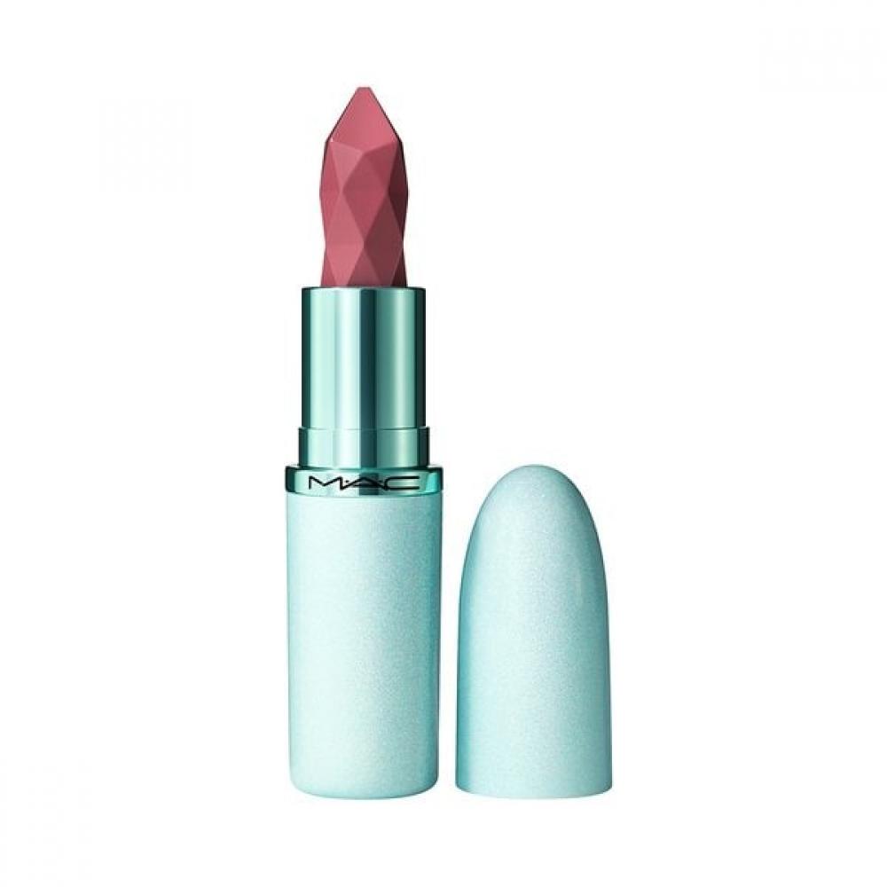 M A C holidAy sliCk sAtin lipstiCk MAxiMAl UNEXPECTED RED