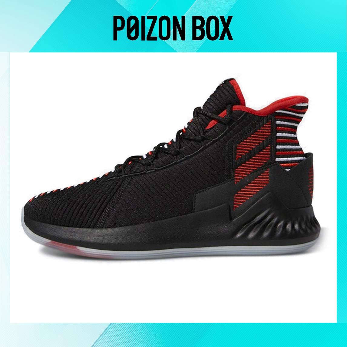 

кроссовки adidas Derrick Rose 9 Black White Red EE6846