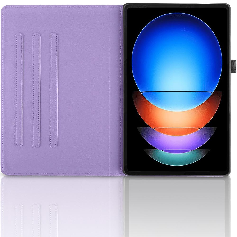 Tablet Case For Xiaomi Pad 6S Pro Case 12.4" 3D Tree Embossed PU Leather Soft TPU Back Cover For Xiaomi Mi Pad 6s Pro 12.4 2024 Case