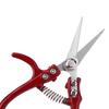 Labor-saving Garden Scissors Stainless Steel Spring Gardening Tree Pruning Shears Pruner Cutting Tool with Safety Buckle