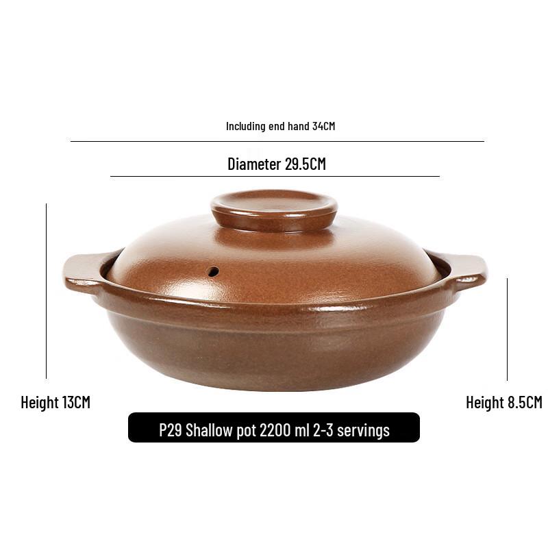 Lilang Ceramic Clay Pot for Gas Stoves