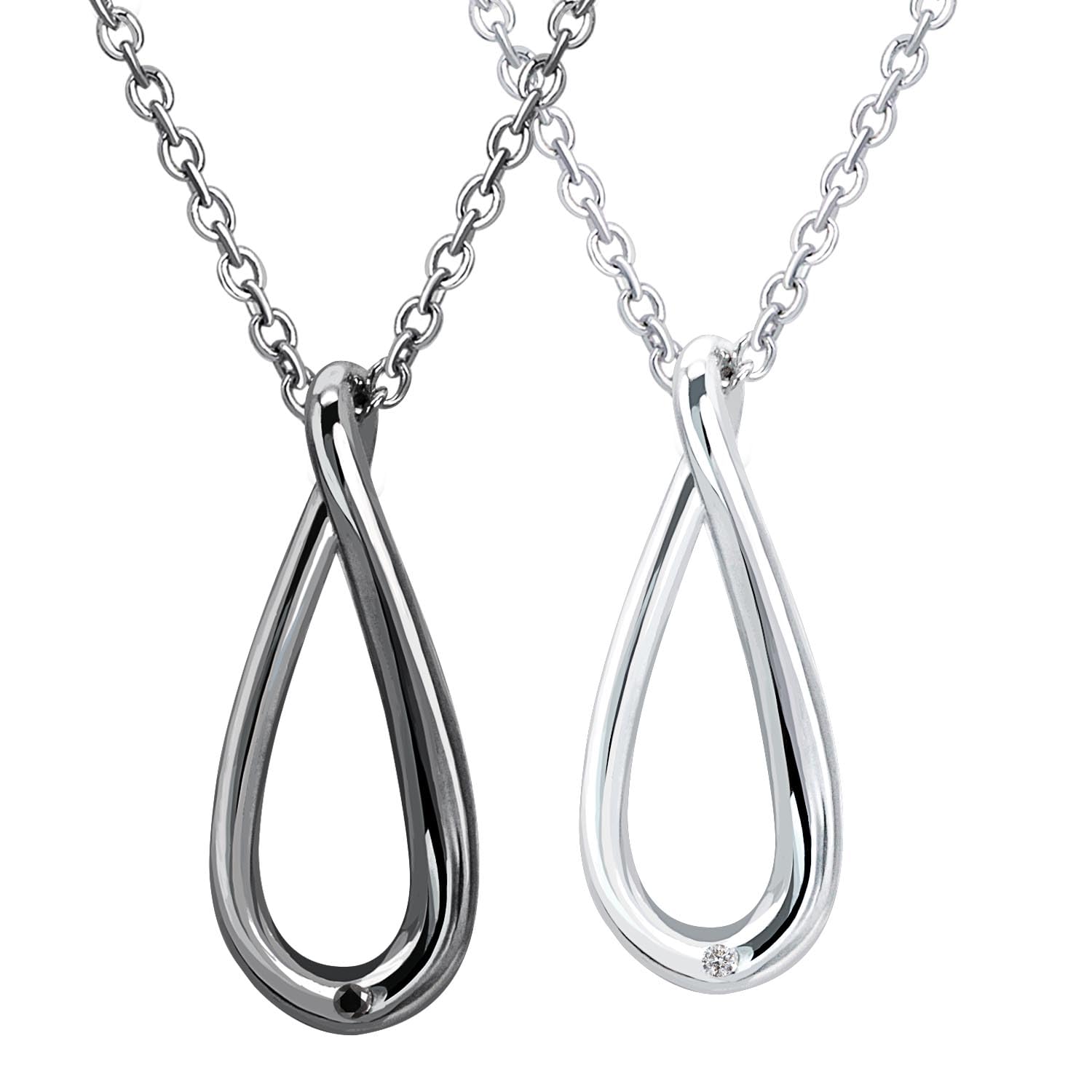 

Pair Necklace Infinity Design Silver 925 [Lala Christie] [PAIR Label] p14004-p