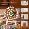 DIY Cloisonné-Email 3D Rotierender Kühlschrankmagnet-Bausatz