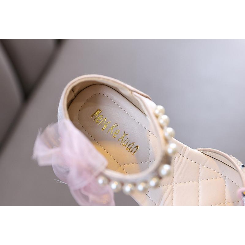 Frühling-Herbst neuer Stil damenhaftes Baby-Mädchen Mädchen Prinzessin Strass flache Schuhe, Lederschuhe, Tanzaufführungsschuhe