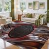 AC Milan Design Crystal Velvet Rug Soft Decorative Mat for Bedroom Entrance
