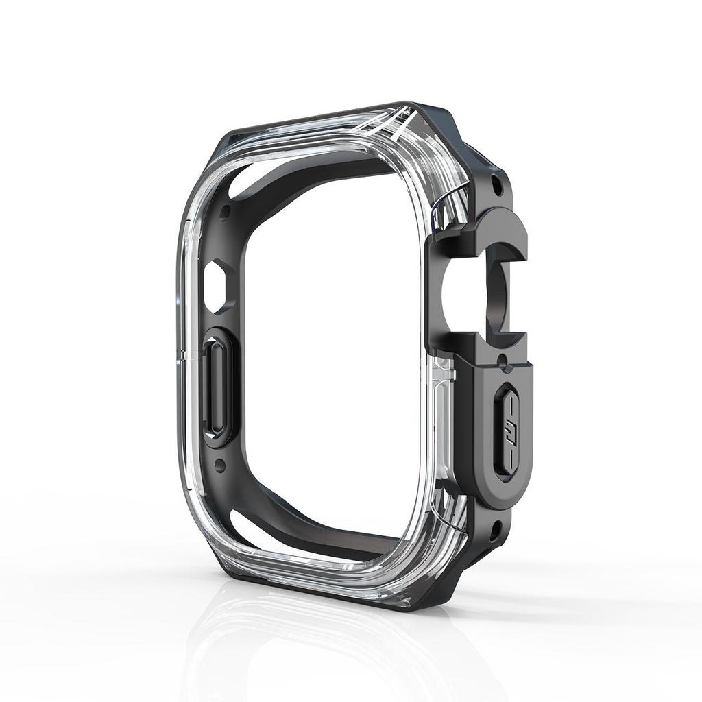 TPU Etui Ochronne Na Apple Watch Ultra 49mm Silikonowy Zderzak Etui Pokrowiec Powłoka Na iwatch seria 8 7 45mm 41mm akcesoria