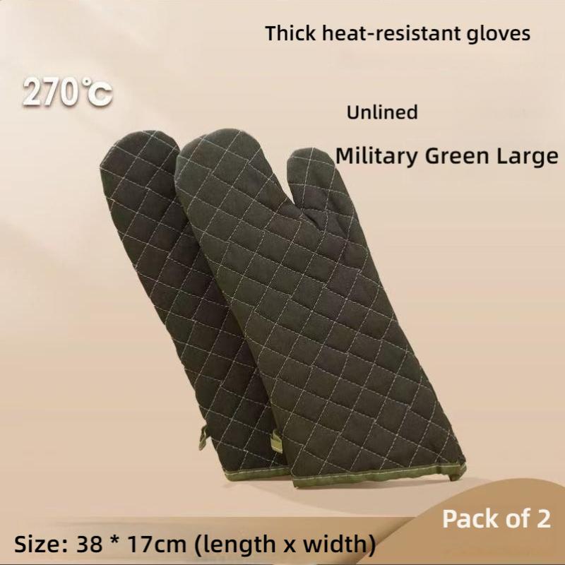 Microwave Oven Insulated Gloves High Temperature Resistant Heat-resistant Heat-resistant Thick Mooncake Oven Special Microwave