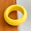 Bohemian Round Wide Bracelet Europe American Style Retro  Hand Ring Unique Acrylic Bangle  Women