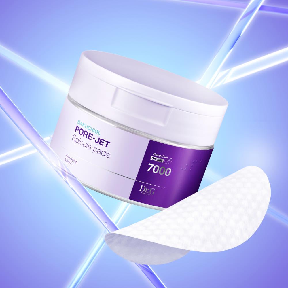 DR.G Bakuchiol Pore-jet Spicule Pad 30pcs - Exfoliating Pad Skin Care, Korean