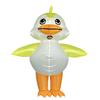 Funny Inflatable Big White Chicken Costume for Christmas, Birthday Parties, & Stage Performances