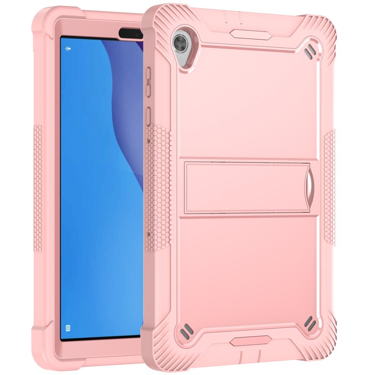 

Hybrid Case For Lenovo Tab M10 HD 2nd Gen 2020 10.1 inch TB-X306F TB-X306X Heavy Duty Armor Stand Cover Kids Funda Silicone PC M10 HD Gen2 TB-X306 рожевий колір золота