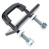 Solid Hitch Tightener Stabilizing Clamp Heavy Duty Antirattle Stabilizer Suitable for Trailers Cargo Carriers Bike Racks