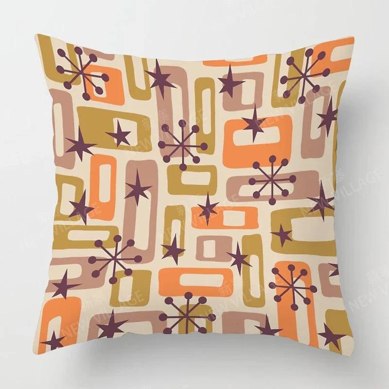Nordic Fall Home Decor Autumn Throw Pillow Case Sofa Cushion Cover Modern   Geometry