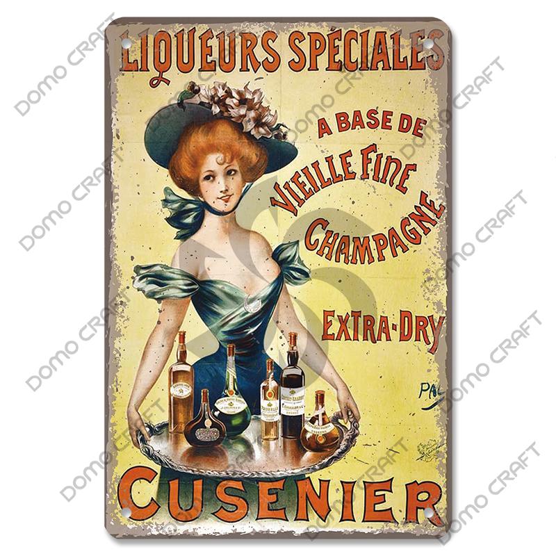 Irish Whiskey Poster Vintage Metal Plaque Sign Dublin Stout Metal Tin Plates Wall Decor for Bar Irish Pub Club Home