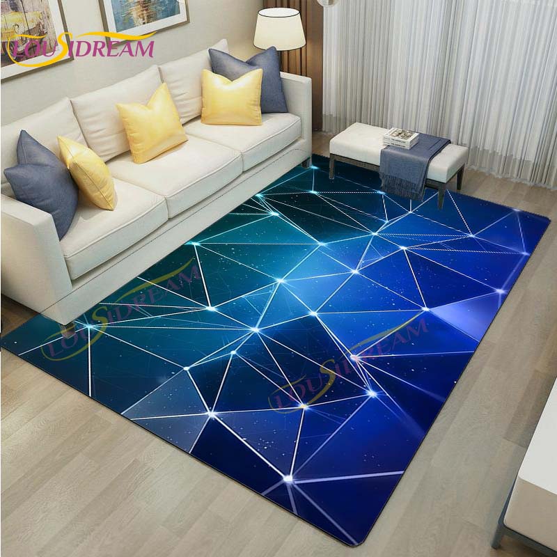 3D Vortex Illusion Rug Abstract Rug Modern Carpets for Living Room Area Rug Non Slip Floor Rug Teen's Rug Game Room Rug Play Mat