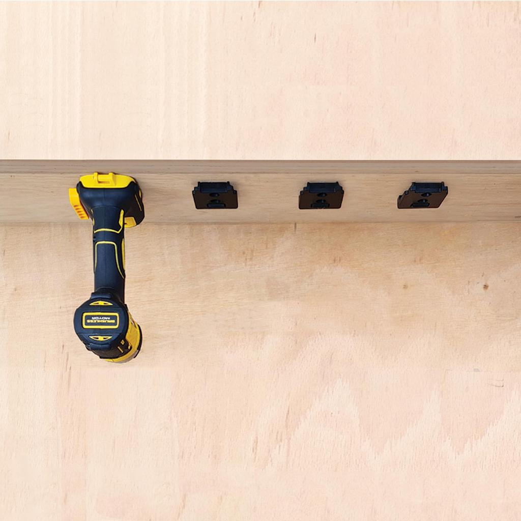 Stealth Mount Tool Mount for DeWalt XR (4-Pack) Yellow TM-DW18-YLW-4