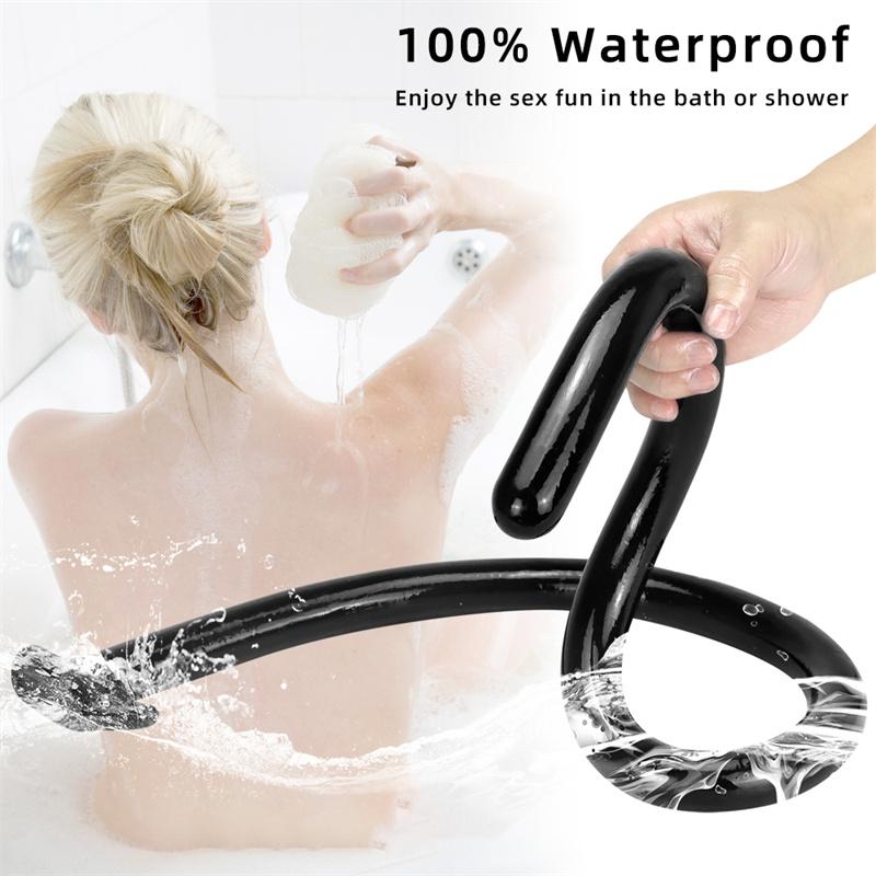 1 meter lang rygg domstol anal plugg anal stripe ekspansjon anal kvinnelig onani enhet Erotisk sex produkter