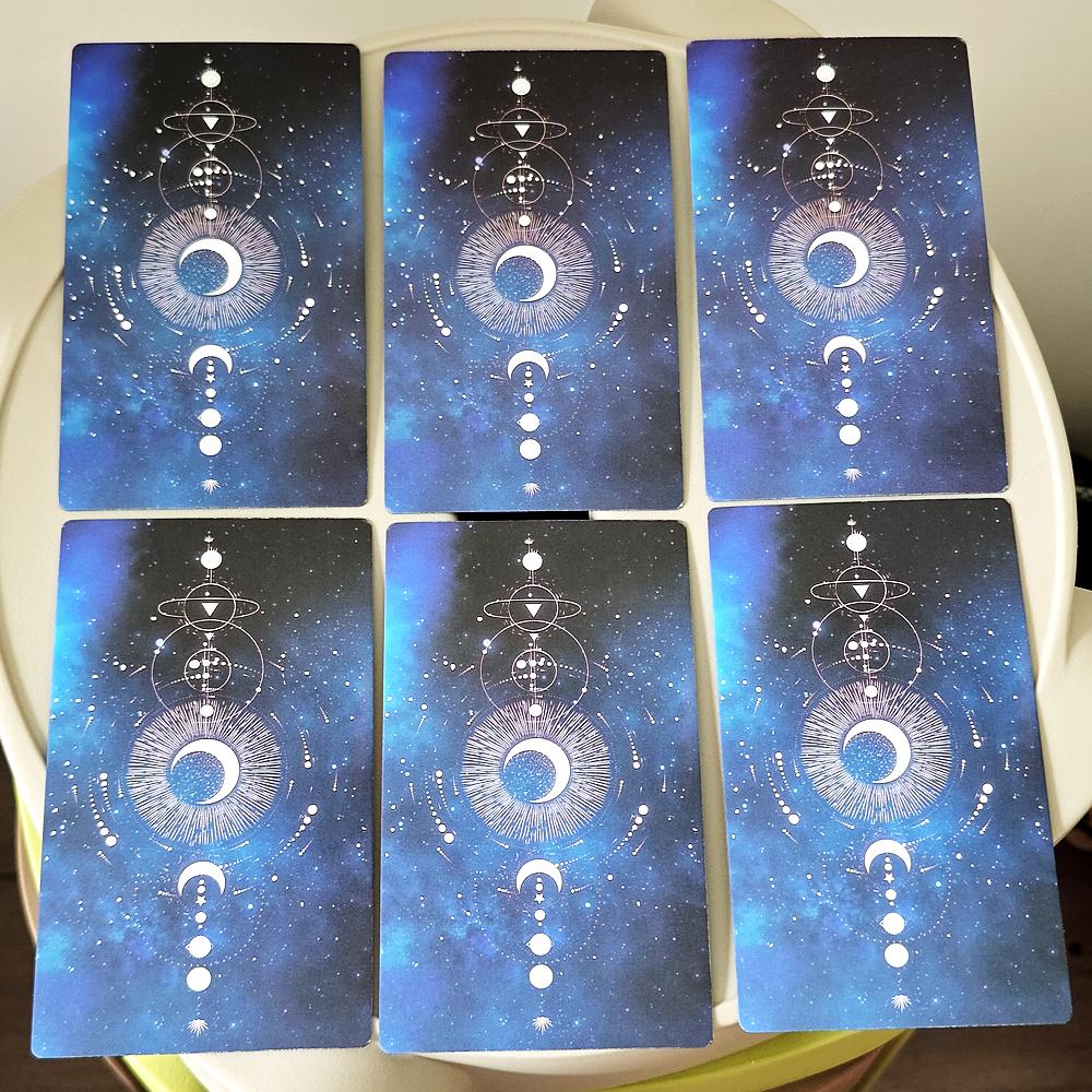 12*7cm H.ER Tarot Japanese Anime Themed 78 Pcs Cards Based On Howl's Moving Castle Ghibli Style Positive and Negative Keywords