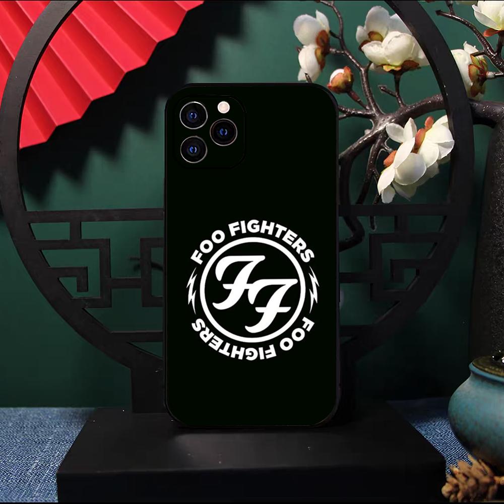 F-Foo F-Fighters Band Phone Case For IPhone 17 Pro Max 16 15 14 Pro Max 13 11 X Xs Xr 8 7Plus Silicone Cover
