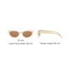 Saint Laurent Logo Plastic Cat Eye Sunglasses Women Sunglasses Multicolor 100153270712000
