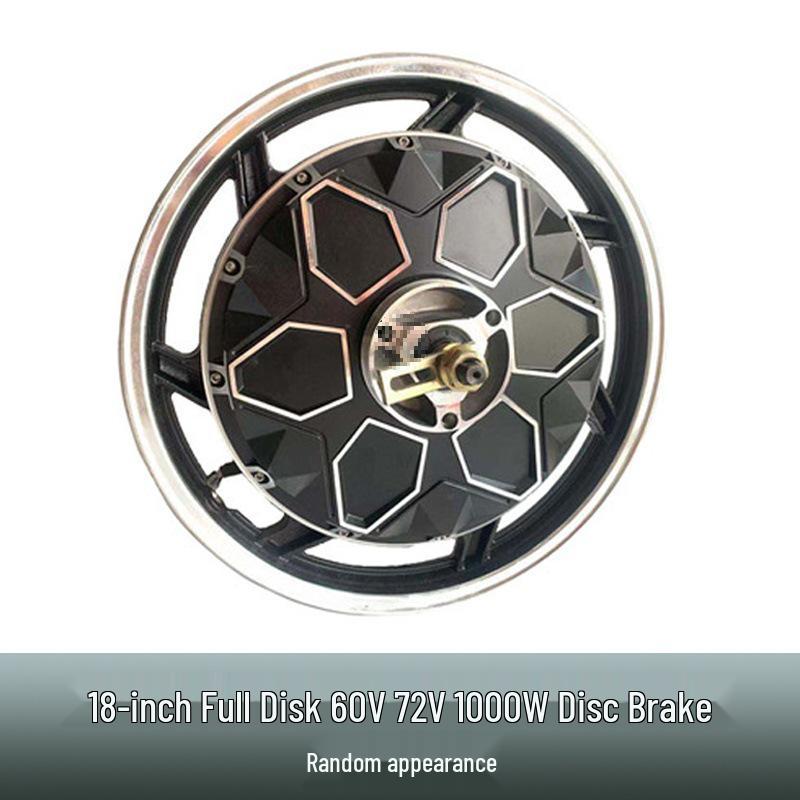18-Inch/16-Inch Integrated Electric Tricycle Wheel Hub Motor, 48V/60V, 800W/1000W