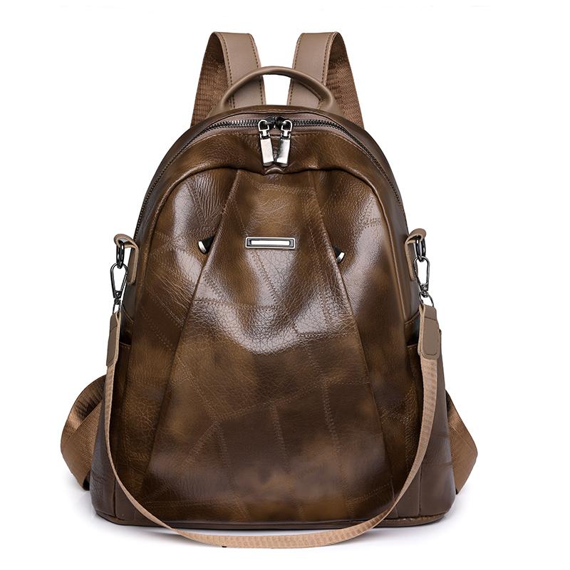

Женские кожаные рюкзаки, винтажная сумка на плечо, женский рюкзак, женский дорожный рюкзак, Mochila, школьные сумки для девочек, рюкзак хаки