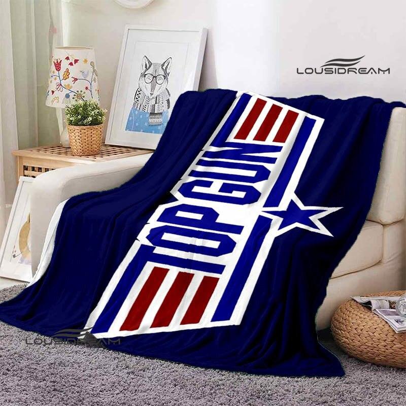 Classic Movie Top Gun Blanket Children's warm and beautiful blanket soft and comfortable blanket birthday gift