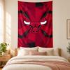 Tapestry Chicago Bulls vysoká kvalita pro zdobení stěn obývacího pokoje, ložnice, koleje ideální jako nástěnné umění do ložnice nebo sváteční dárek