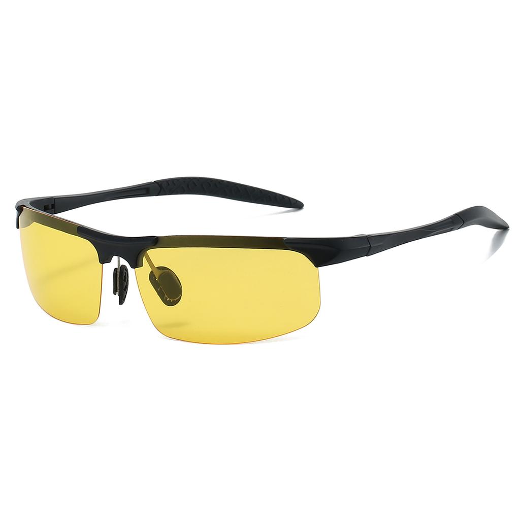 Y2k Sports Sunglasses Men New Mirror Outdoor Cycling Protective Shades Women Trendy Fashion Rimless Anti-UV Goggle