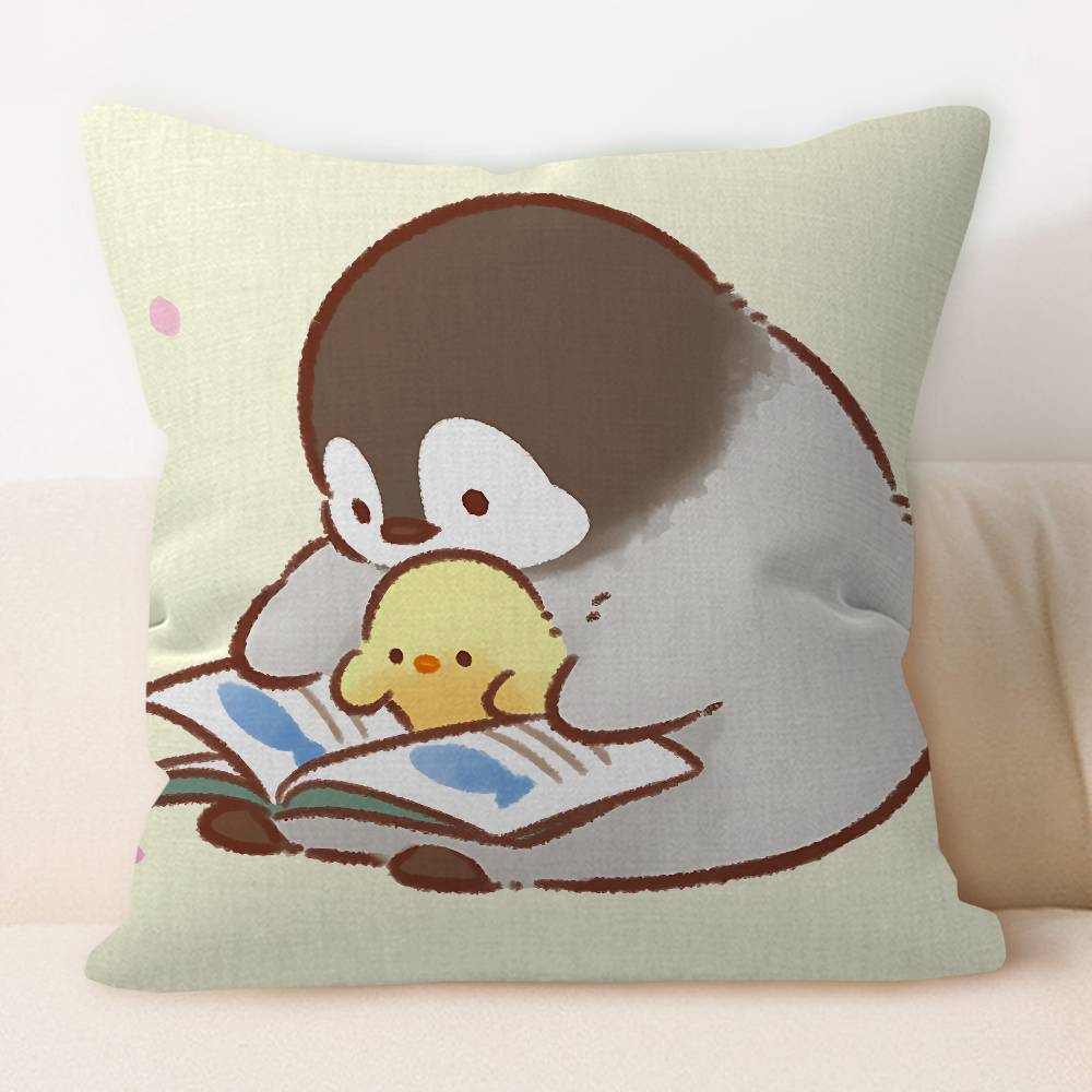 Koupen-chan Cartoon Pillowcase Toon Gift Cushion Cover Bedroom Home Sofa Chair Seat Decor Pillow Case