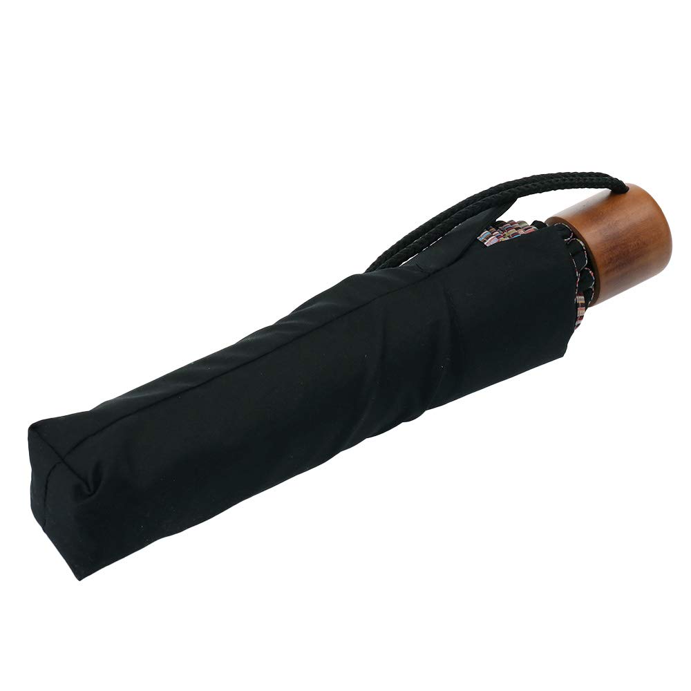 Paul Smith M1A UMBT ATRIM 92 Unisex Folding Black Umbrella, [Used]