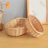 Handcraft Rattan Fruit Bowl Portable and Sturdy Designs Enhances The Beauty Of Your Household Environment Storage