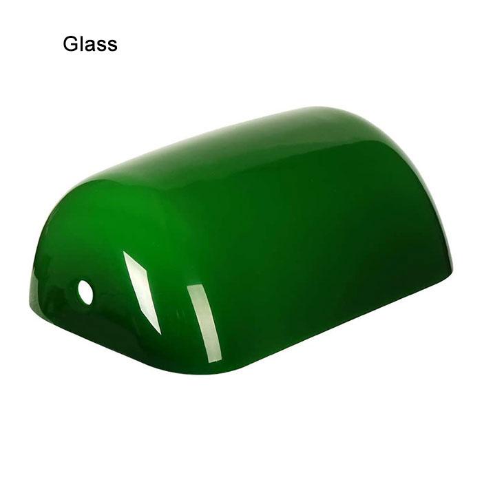 

Зелений Скляний або Пластиковий Абажур Заміна Банкірська Лампа або Фармацевтичний Абажур Біла Кришка для Банкірської Настільної Лампи Лампи для Піаніно