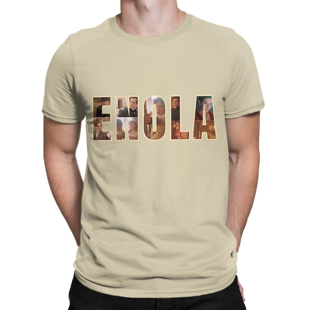 The Enola Holmes Mysteries Graphic 100 Cotton TShirt The Enola Holmes Mysteries Tops Tees For Unisex